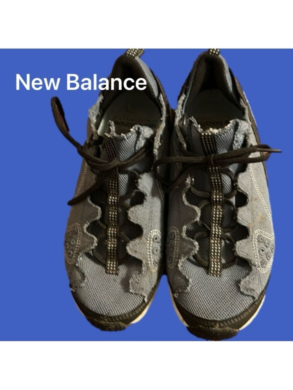 New Balance Tennis shoes (6 1/2) worn once or twice, too small. Light weight. - Picture 2 of 4